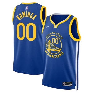 Jonathan Kuminga Golden State Warriors Nike Unisex Notable 2022/23 Swingman Badge Player Jersey Icon Edition Royal - Pour les matchs d'athlétisme - Restez frais et confortable