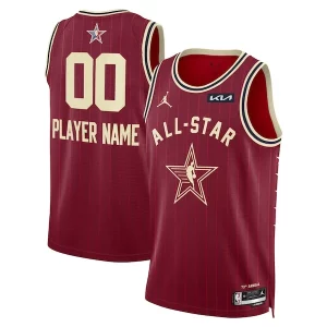 Jordan Brand Unisex Élégant 2024 NBA All Star Game Swingman Custom Jersey Crimson - Maillot de collection - Un bijou pour les amateurs