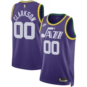 Jordan Clarkson Utah Jazz Nike Unisex Swingman Replica Jersey Classic Edition Purple Collectible - Fait à la main - Un produit unique et de qualité