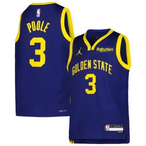 Jordan Poole Golden Charming State Warriors Youth 2022/23 Swingman Jersey Navy Statement Edition - Offre spéciale - Achetez maintenant et économisez