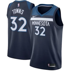 Karl Anthony Towns Minnesota Timberwolves Nike Swingman Jersey Navy Icon Edition Élégant - Événement exclusif - Soyez l'un des premiers à avoir ce maillot