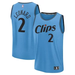 Kawhi Leonard LA Clippers 2024/25 Fast Break Player Jersey City Edition Light Blue Stylish - Dernières unités - Ne manquez pas cette opportunité