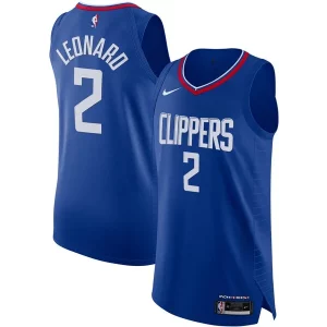 Kawhi Leonard Notable LA Clippers Nike Authentic Jersey Association Edition Royal - Idéal pour les soirées de sport - Montrez votre style