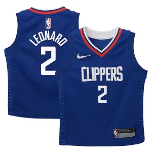 Kawhi Leonard LA Clippers Nike Preschool Dri FIT Swingman Player Sophistiqué Jersey Icon Edition Royal - Garantie satisfaction - Si vous n'êtes pas satisfait