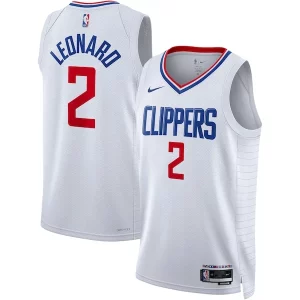 Kawhi Leonard Commémoratif LA Clippers Nike Unisex Swingman Jersey Association Edition White/Royal - Giftez-le à un fan dévoué - Livraison en temps pour les fêtes