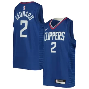 Kawhi Leonard LA Clippers Nike Youth Swingman Jersey Icon Edition Sophistiqué Royal/White - Parfait pour le match jour - Montrez votre support avec style