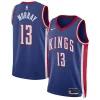 Keegan Murray Sacramento Kings Collectible Nike Unisex 2024/25 Swingman Player Jersey City Edition Blue - Maillot de qualité supérieure - Durable et résistant
