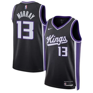 Keegan Murray Sacramento Kings Nike Unisex Swingman Jersey Authentique Association Edition Black - Maillot de collection - Un bijou pour les amateurs