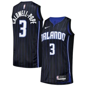 Kentavious Caldwell Pope Orlando Magic Nike Éclatant Unisex 2024 Offseason Addition Nike Swingman Jersey Black - Parfait pour le match jour - Montrez votre support avec style