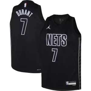 Kevin Durant Brooklyn Nets Jordan Prime Brand Youth Swingman Jersey Statement Edition Black - Promotion limitée - Profitez de la réduction avant qu'elle ne soit terminée