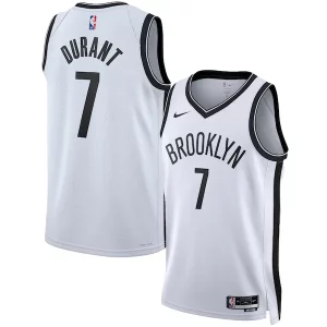 Kevin Durant Brooklyn Nets Nike Unisex Swingman Magnifique Jersey Association Edition White/Black - Design innovant - Écarte-vous du commun des mortels