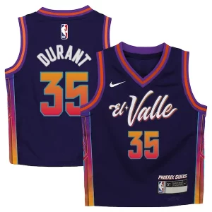 Kevin Durant Phoenix Bold Suns Nike Toddler 2023/24 Swingman Replica Jersey City Edition Purple - Parfait pour le match jour - Montrez votre support avec style