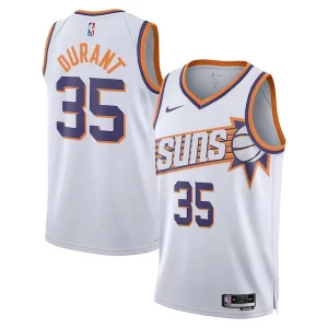 Kevin Durant Phoenix Suns Nike Unisex Swingman Bold Jersey Association Edition White/Purple - Idéal pour les collectionneurs - Qualité premium garantie