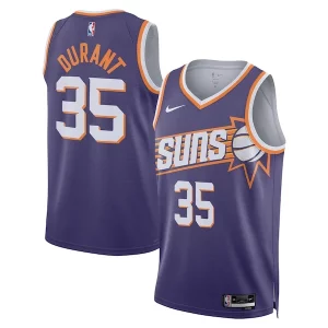 Kevin Durant Phoenix Suns Nike Unisex Swingman Jersey Incontournable Icon Edition Purple/White - Maillot authentique - Reproduit avec soin