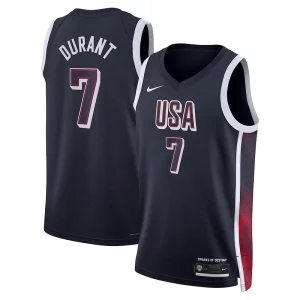 Kevin Durant USA #7 Nike 2024 Swingman Uniques Player Jersey Navy - Dernières unités - Ne manquez pas cette opportunité