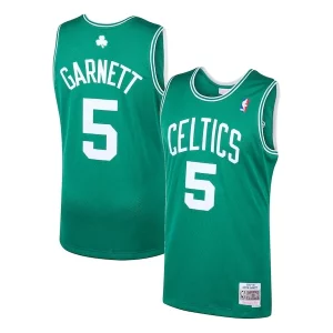 Kevin Garnett Boston Celtics 2001/02 Hardwood Classics Exclusif Swingman Jersey Kelly Green - Maillot de qualité supérieure - Durable et résistant