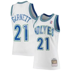 Kevin Exquisite Garnett Minnesota Timberwolves 1995/96 Hardwood Classics Swingman Jersey White - Promotion limitée - Profitez de la réduction avant qu'elle ne soit terminée