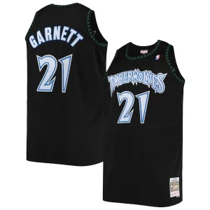 Kevin Garnett Minnesota Éclatant Timberwolves 1997/98 Big & Tall Hardwood Classics Swingman Jersey Black - Garantie satisfaction - Si vous n'êtes pas satisfait