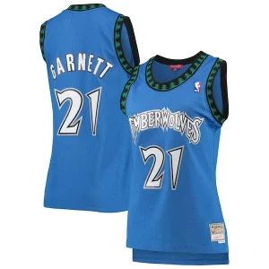 Kevin Garnett Collectible Minnesota Timberwolves Women's Hardwood Classics Swingman Jersey Blue - Promotion limitée - Profitez de la réduction avant qu'elle ne soit terminée
