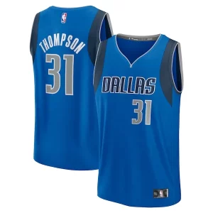 Klay Thompson Dallas Mavericks Stylish Youth Fast Break Replica Player Jersey Icon Edition Blue - Stock limité - Commandez vite votre maillot exclusif