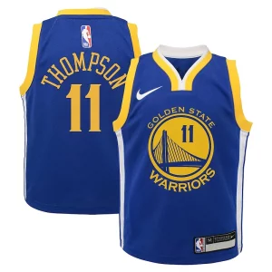 Klay Thompson Golden State Warriors Nike Preschool Dri FIT Stylish Swingman Player Jersey Icon Edition Royal - Pour les joueurs de basketball amateurs - Adapté à tous les styles de jeu