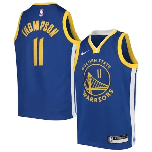 Klay Thompson Golden Authentique State Warriors Nike Youth Team Swingman Jersey Icon Edition Blue - Nouvelle arrivée - Êtes-vous prêt pour la saison ?