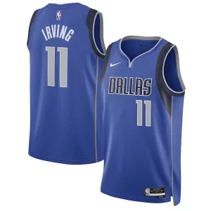 Kyrie Irving Dallas Mavericks Nike Unisex Swingman Jersey Icon Edition Blue Notable - Pour les fans de la ligue - Un maillot authentique de la compétition