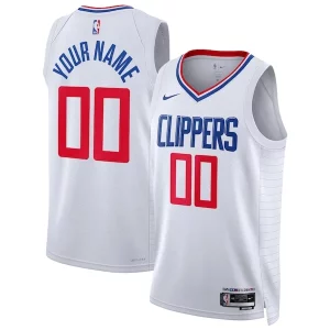LA Clippers Luxueux Nike Unisex Swingman Custom Jersey White Association Edition - Nouvelle arrivée - Êtes-vous prêt pour la saison ?