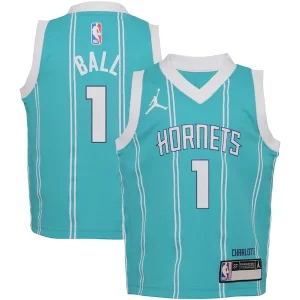 LaMelo Ball Charlotte Hornets Jordan Brand Toddler Swingman Exclusif Player Jersey Icon Edition Teal - Livraison gratuite - Économisez sur les frais d'expédition