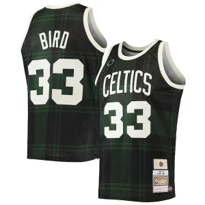 Larry Bird Boston Celtics 1985/86 Hardwood Classics Uninterrupted Swingman Jersey Black Splendide - Giftez-le à un fan dévoué - Livraison en temps pour les fêtes
