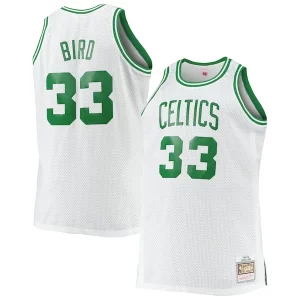 Larry Bird Boston Captivant Celtics Big & Tall 1985/86 Hardwood Classics Swingman Jersey White - Collectionner ce maillot rare - Augmentez la valeur de votre collection