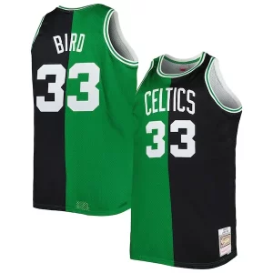 Larry Bird Boston Celtics Big & Tall Hardwood Classics 1985/86 Split Admirable Swingman Jersey Kelly Green/Black - Nouvelle arrivée - Êtes-vous prêt pour la saison ?