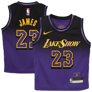 LeBron James Los Angeles Lakers Nike Toddler 2024/25 Swingman Player Superbe Jersey City Edition Purple - Maillot de collection - Un bijou pour les amateurs