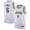 LeBron James Los Angeles Lakers Nike Youth Performance Swingman Jersey Prime Association Edition White - Pour les amateurs de basketball passionnés - Livraison rapide