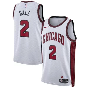Lonzo Ball Chicago Bulls Nike Unisex 2022/23 Swingman Jersey Distingué City Edition White - Maillot de marque reconnue - Faites confiance à la qualité