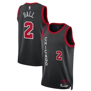 Lonzo Ball Chicago Bulls Tendance Nike Unisex 2023/24 Swingman Jersey Black City Edition - Édition limitée - Uniques dans leur genre