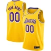 Los Angeles Lakers Nike Custom Swingman Notable Jersey Gold Icon Edition - Design innovant - Écarte-vous du commun des mortels