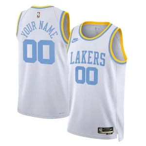 Los Angeles Lakers Nike Superbe Unisex 2022/23 Custom Swingman Jersey Classic Edition White - Maillot de marque reconnue - Faites confiance à la qualité