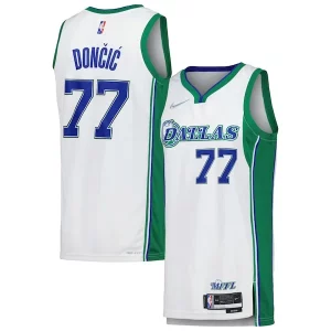 Luka Dončić Dallas Mavericks Nike Swingman Player Jersey City Edition Exquisite White - Offre spéciale - Achetez maintenant et économisez