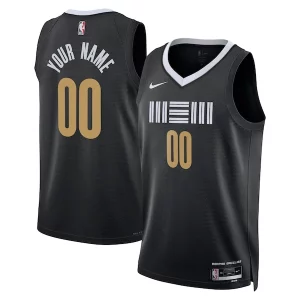 Memphis Grizzlies Nike Unisex 2023/24 Custom Swingman Jersey Black City Dashing Edition - Dernières unités - Ne manquez pas cette opportunité