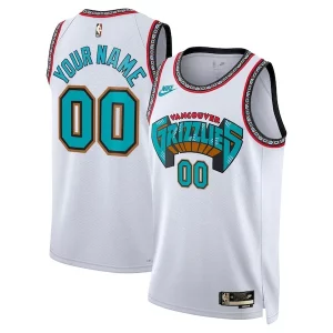 Memphis Captivant Grizzlies Nike Unisex Adult Swingman Custom Jersey Classic Edition White - Pour les amateurs de basketball passionnés - Livraison rapide