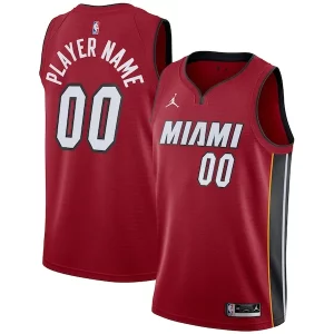 Miami Heat Jordan Brand Swingman Custom Jersey Statement Edition Collectible Red - Stock limité - Commandez vite votre maillot exclusif