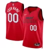 Miami Heat Nike Unisex Magnifique 2024/25 Custom Swingman Jersey City Edition Red - Maillot de qualité supérieure - Durable et résistant