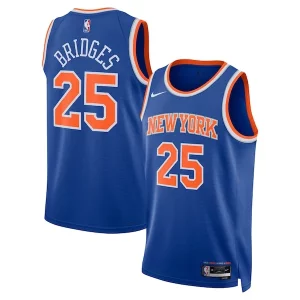 Mikal Bridges New York Knicks Nike Unisex 2024 Sophistiqué Offseason Addition Nike Swingman Jersey Blue - Promotion limitée - Profitez de la réduction avant qu'elle ne soit terminée
