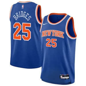 Mikal Captivant Bridges New York Knicks Nike Youth Swingman Jersey Icon Edition Blue - Collectionner ce maillot rare - Augmentez la valeur de votre collection
