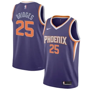 Mikal Distingué Bridges Phoenix Suns Nike Youth Swingman Jersey Icon Edition Purple/White - Idéal pour les collectionneurs - Qualité premium garantie