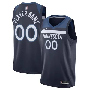 Minnesota Timberwolves Superbe Nike Swingman Custom Jersey Navy Icon Edition - Événement exclusif - Soyez l'un des premiers à avoir ce maillot