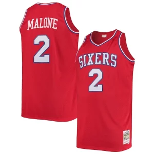 Moses Malone Philadelphia 76ers 1982/83 Big & Tendance Tall Hardwood Classics Swingman Jersey Red - Événement exclusif - Soyez l'un des premiers à avoir ce maillot