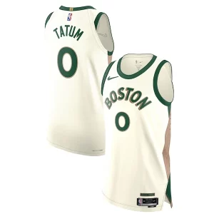 Nike Jayson Tatum Boston Charming Celtics Authentic Jersey City Edition White - Édition limitée - Uniques dans leur genre