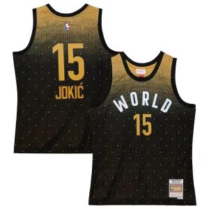 Nikola Jokic Team World 2016 Hardwood Classics Rising Stars Swingman Jersey Charming Black - Style contemporain - Restez à la mode avec ce maillot